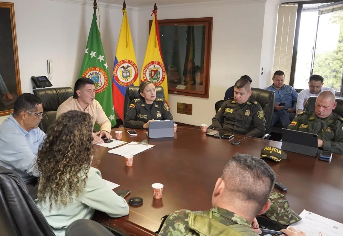 Autoridades refuerzan seguridad en Risaralda ante el aumento de homicidios en el área metropolitana