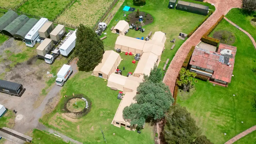 «UNGRD» entregó hospital de campaña a El Plateado, Cauca