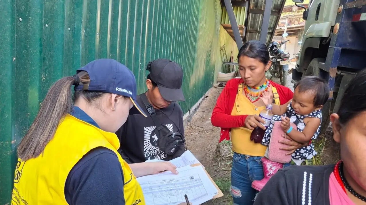Gobernación entregó ayudas humanitarias a comunidades indígenas de Apía y Balboa