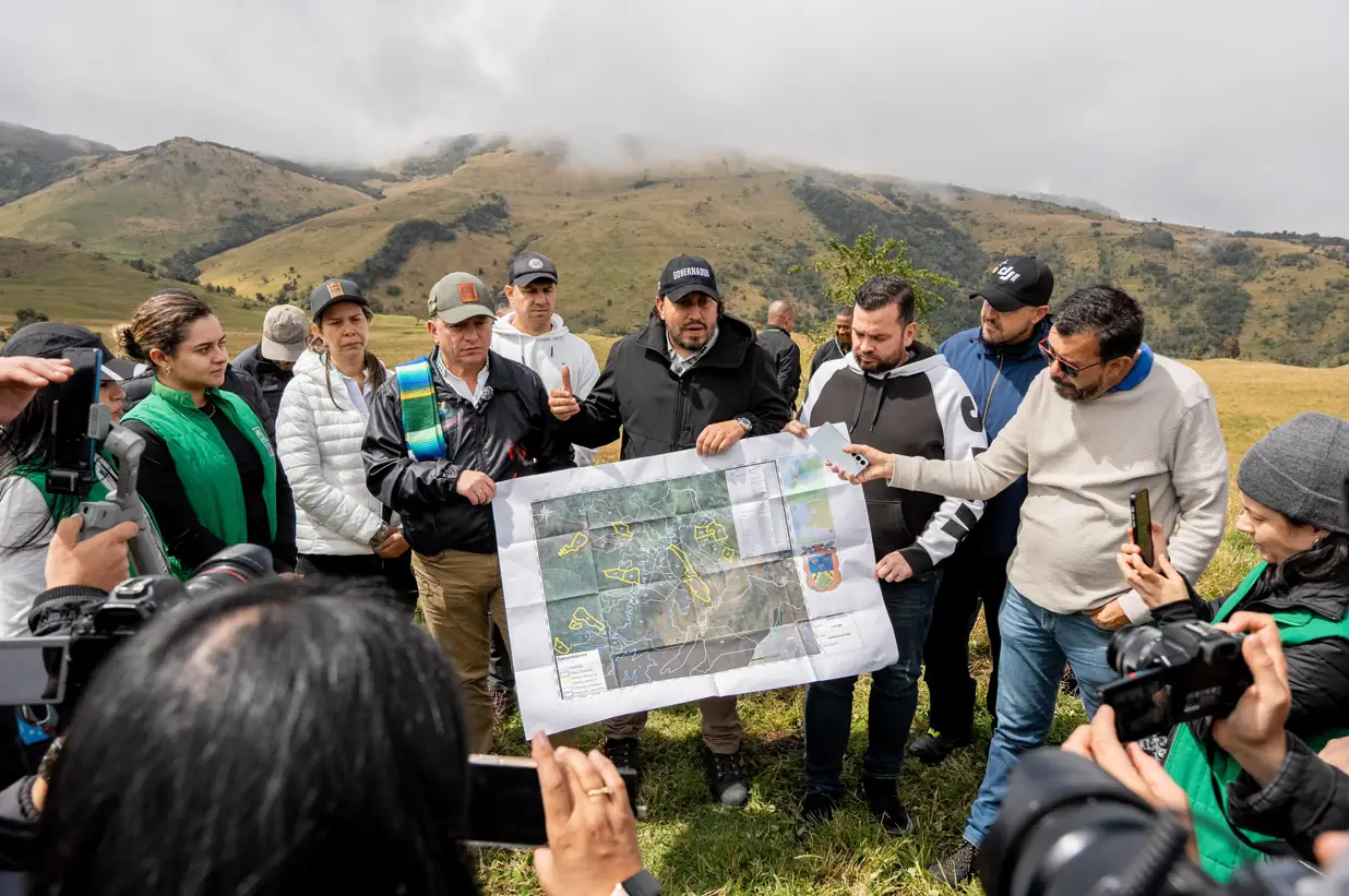 Gobernador de Risaralda invierte más de $2.400 millones en la protección del Parque Nacional Natural Los Nevados