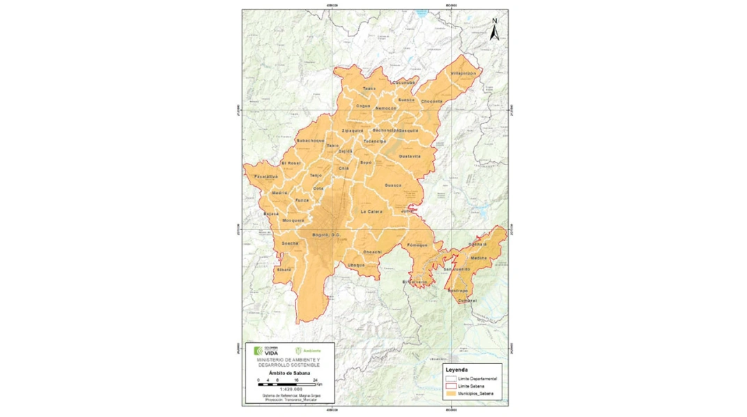 A consulta pública los lineamientos para el ordenamiento ambiental de la Sabana de Bogotá