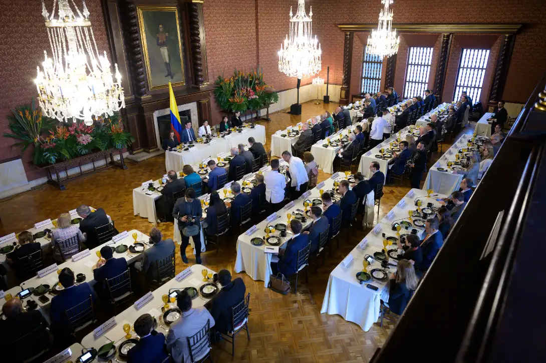 “Somos el puente al país de la belleza”: el mensaje de la canciller Laura Sarabia al cuerpo diplomático acreditado en Colombia