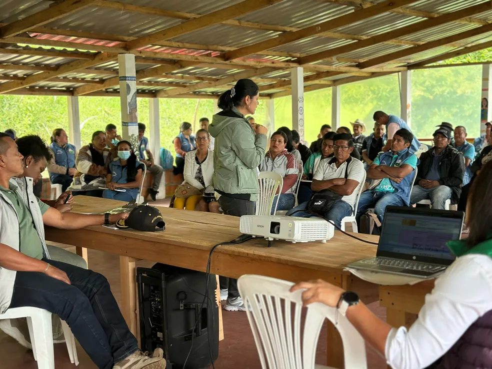 La CARDER lidera el proceso de reglamentación de las aguas del río Quinchía con comunidades indígenas