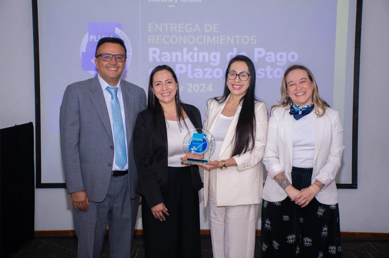 Estas son las empresas ganadoras del top 3 del Ranking de Pago en Plazos Justos 2024