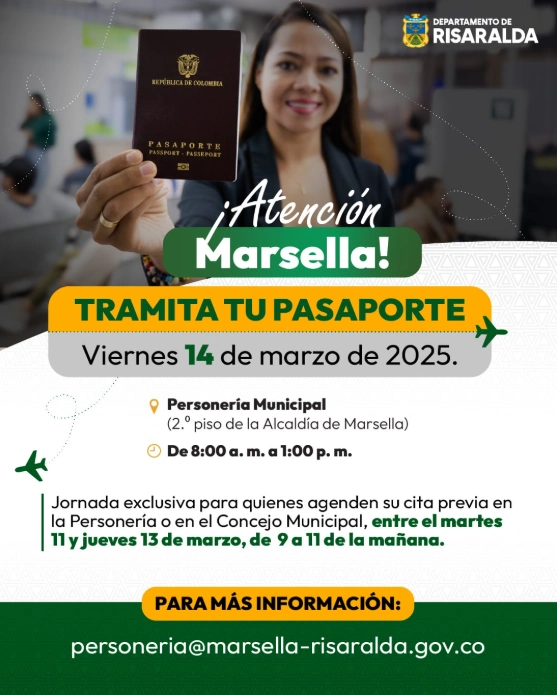 Marselleses podrán tramitar su pasaporte en el marco de la segunda jornada descentralizada 2025