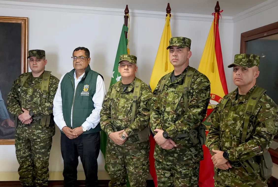 Quinta División del Ejército Nacional ratificó su compromiso con la seguridad de Risaralda