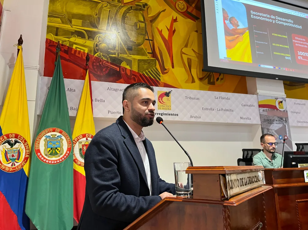 Secretaria de Desarrollo Económico y Competitividad de Pereira, evaluada satisfactoriamente por el Concejo Municipal