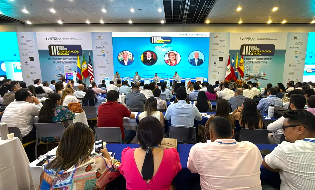 Funcionarios de la Gobernación se capacitaron en el III Congreso Internacional de Contratación Estatal