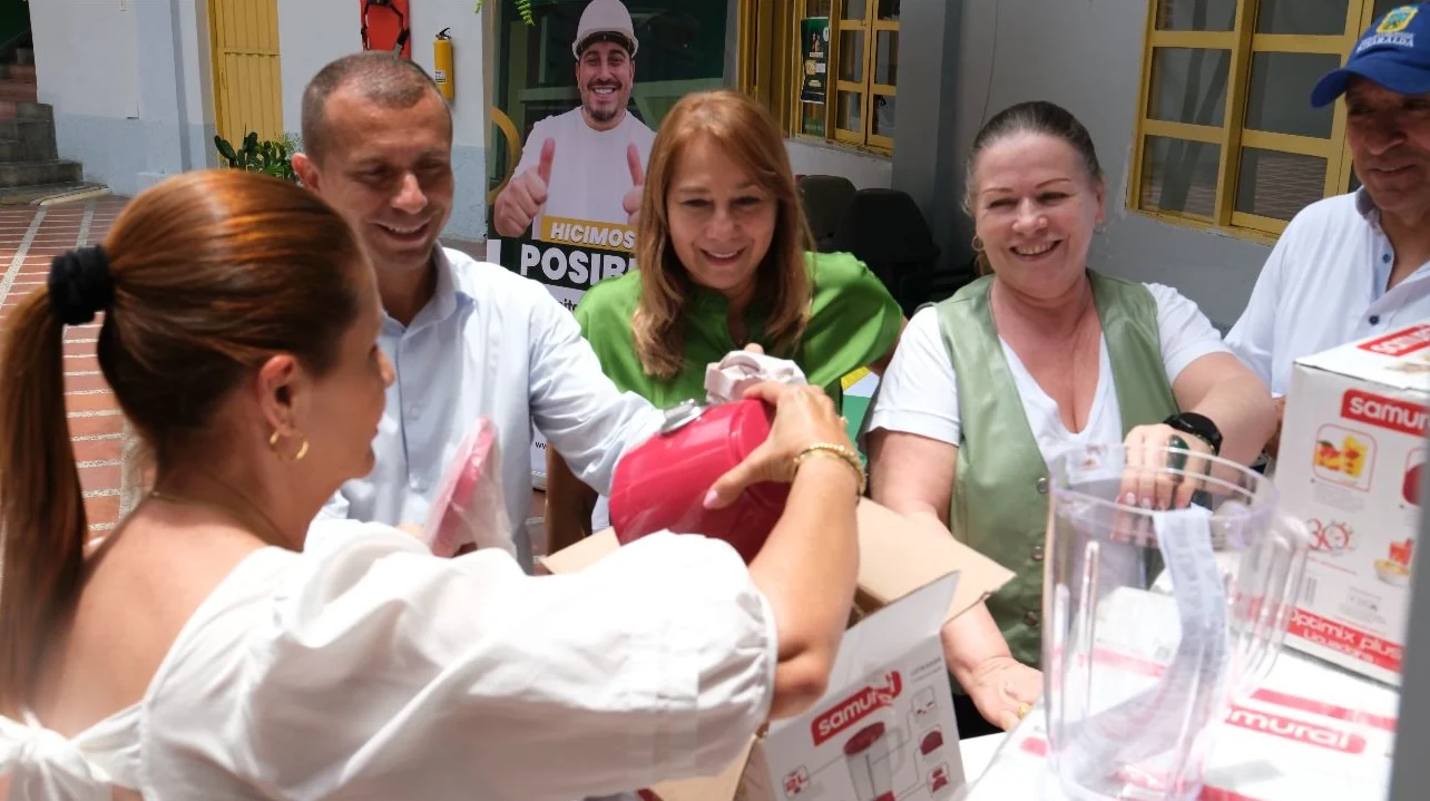 Tres instituciones educativas de La Virginia recibieron insumos para los restaurantes escolares