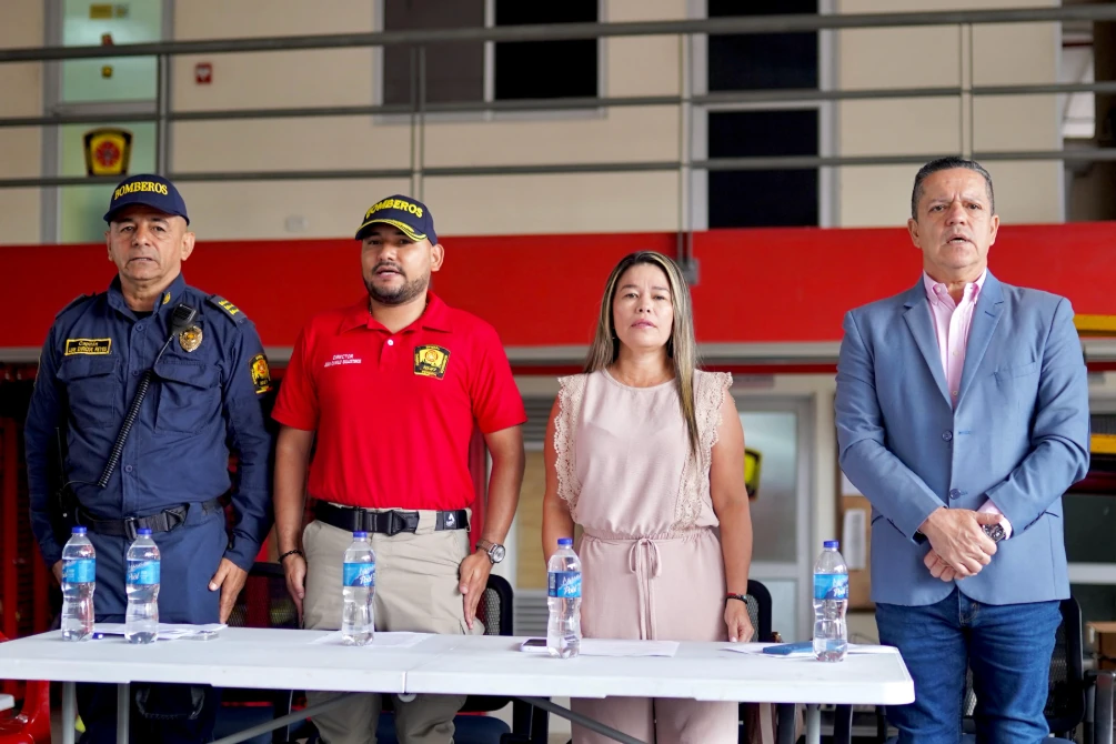 Ceremonia de posesión de 47 nuevos bomberos en Pereira