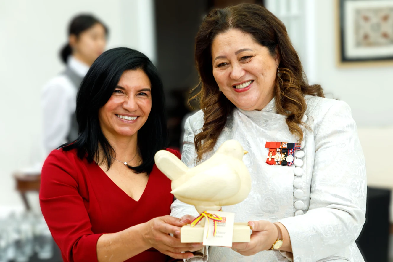 Embajadora de Colombia en Nueva Zelanda presentó cartas credenciales ante la Gobernadora General