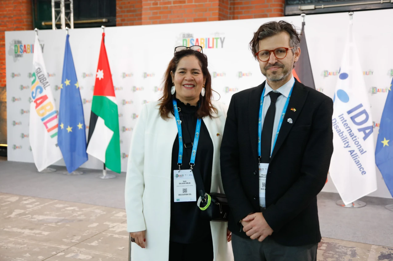 En Berlín, gobierno de Colombia participa en cumbre mundial de discapacidad