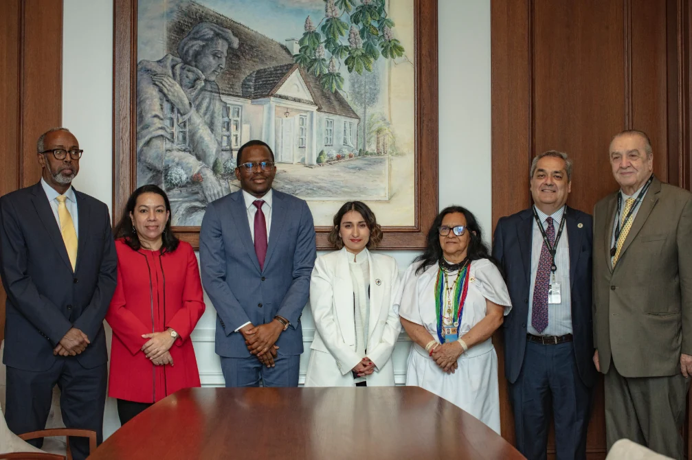 Canciller Sarabia inicia agenda en la ONU para fortalecer respaldo a la implementación del Acuerdo de Paz