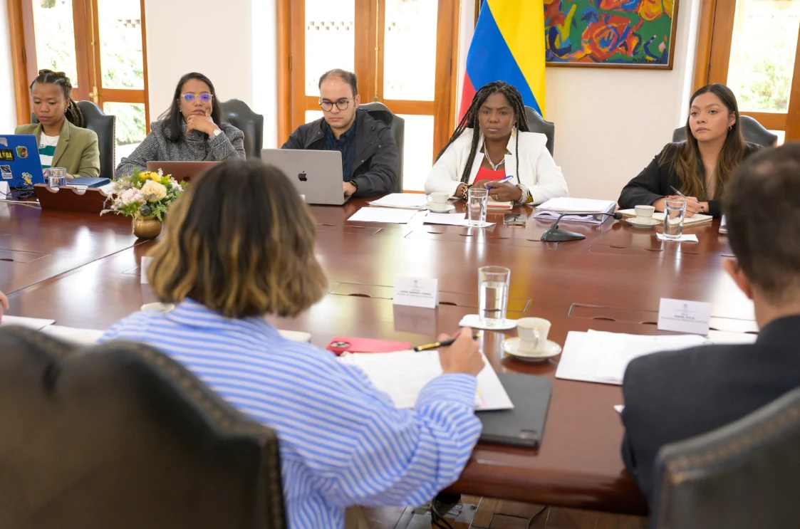 Vicepresidenta Francia Elena Márquez Mina Y Canciller Laura Sarabia Torres acordaron trabajar articuladamente en el impulso a la Estrategia África 2022-2026