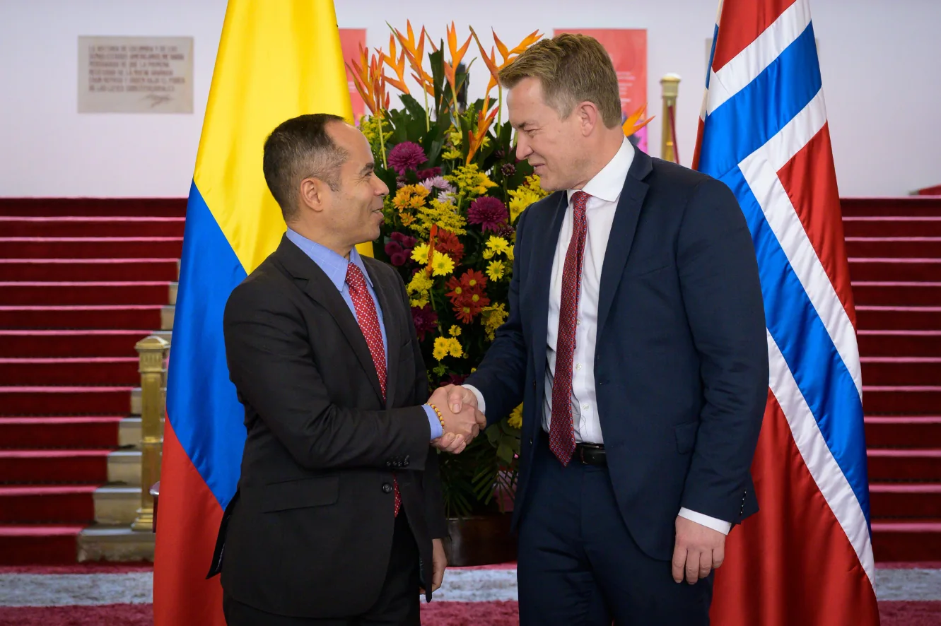 Vicecanciller de Noruega, Andreas Motzfeldt Kravik, destacó el liderazgo de Colombia en materia de construcción de paz y seguridad