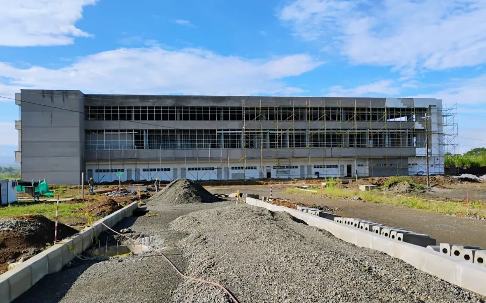 La construcción del Hospital Regional de Alta Complejidad avanza a buena marcha