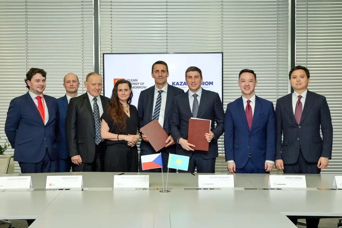 Kazajistán suministrará a la checa CEZ concentrados de uranio durante los próximos 7 años