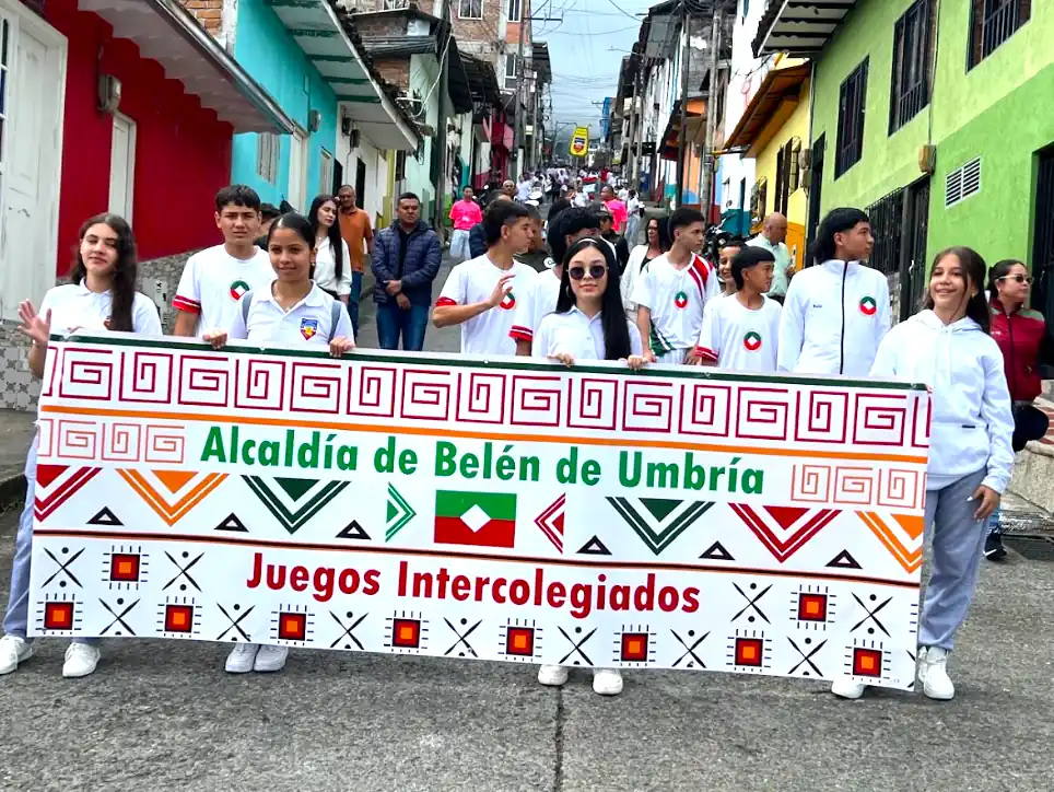 Con la inauguración en Belén de Umbría se inició la fase municipal de los Intercolegiados