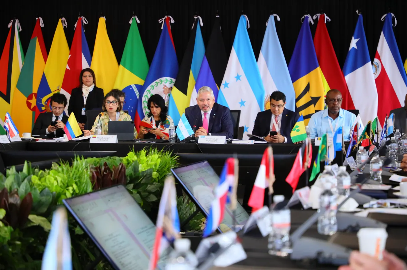 Canciller Laura Sarabia aboga por la integración comercial e interconexión regional en la Cumbre de Cancilleres de la Comunidad de Estados Latinoamericanos y Caribeños (CELAC)