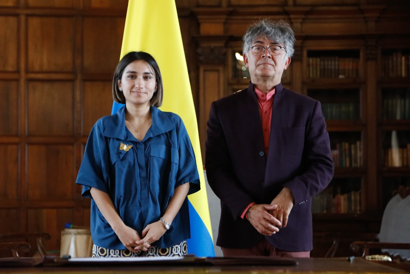 Canciller Laura Sarabia posesionó a los nuevos embajadores de Colombia ante México y Dinamarca.