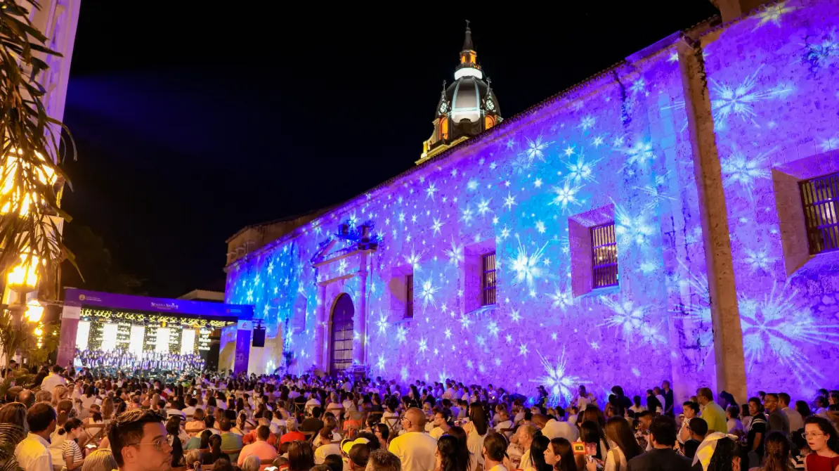 Por primera vez en Cartagena, con una presentación magistral, la Masa Coral cierra el Lucernario que da inicio a Semana Santa