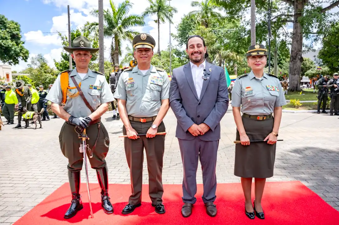 Risaralda le dio la bienvenida al nuevo comandante de Policía del departamento