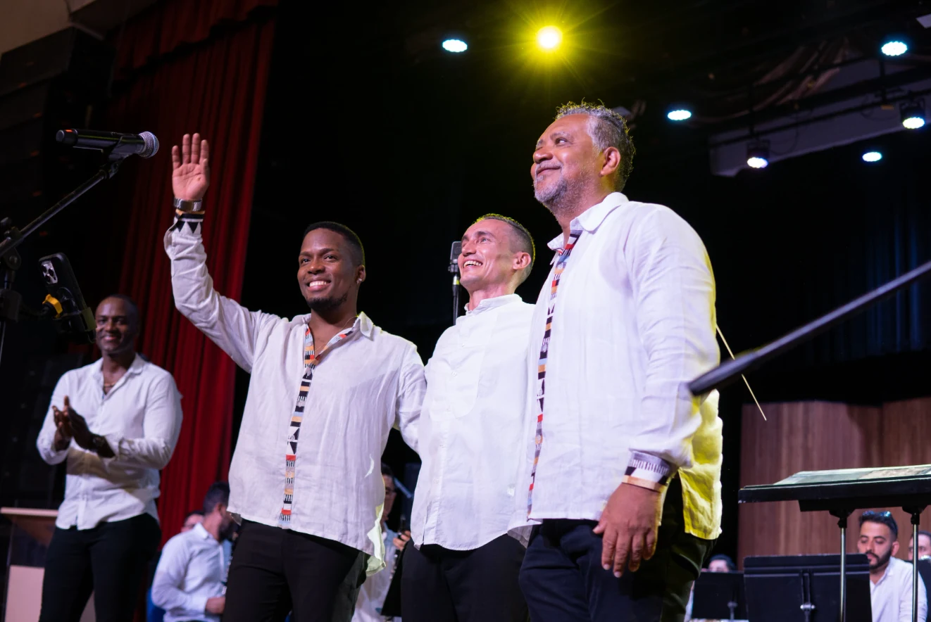 Banda Sinfónica de Pereira y Grupo Bahía, unidos en un homenaje musical a la afrocolombianidad