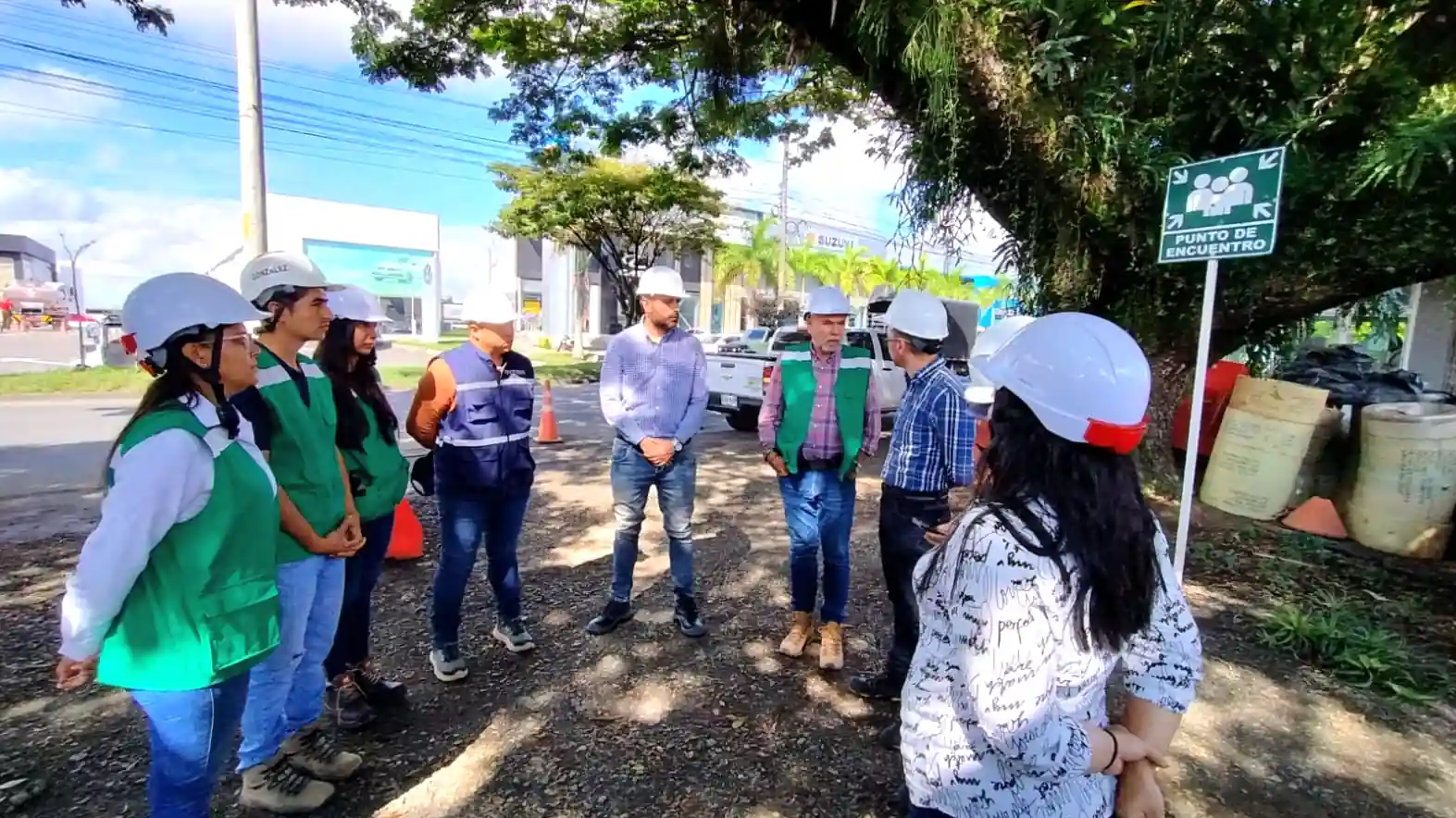 Subgerencia Técnica de Aguas y Aguas de Pereira, verifica estándares de calidad en obras clave de la ciudad