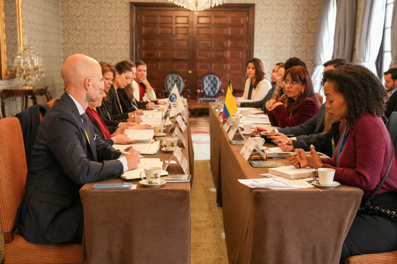 Cancillería lideró un diálogo estratégico sobre la cooperación europea en Colombia