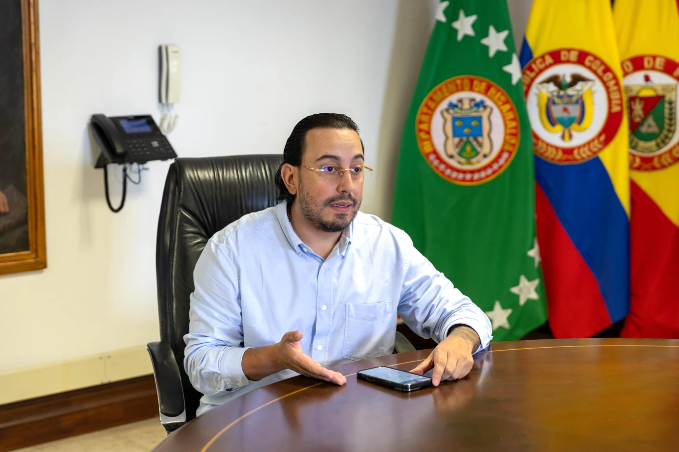 Gobernador Juan Diego Patiño promueve inversión social con obras por impuestos