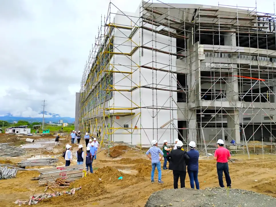 La veeduría ciudadana del proyecto del Hospital de Alta Complejidad pasa revista a la obra