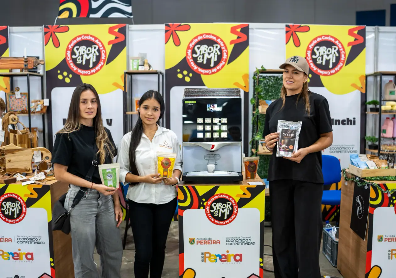 Emprendedores de ‘Hecho en Pereira’, participan en la feria ‘Sabor a mí’