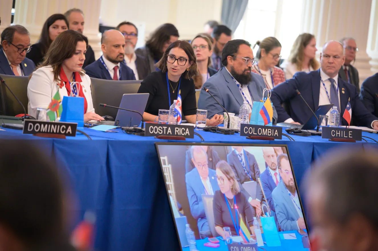 «La OEA ha marcado un hito histórico al elegir por primera vez a una mujer para ocupar la Secretaría General Adjunta», aseguró la Canciller Laura Sarabia