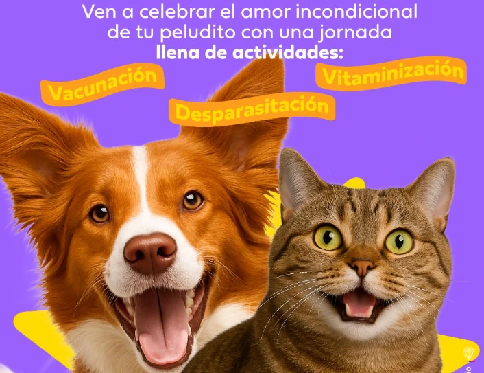  Este 18 de mayo ven con tu animal de compañía al Parque Consotá  y disfruta de una jornada llena de amor y diversión 
