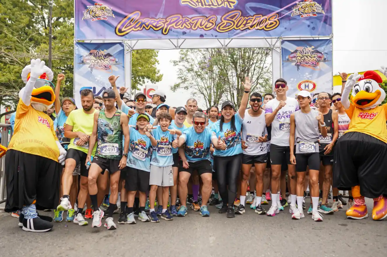 Con cerca de 3.000 participantes Pereira vivió una fiesta deportiva en la “Carrera de los Sueños” de La Ferro