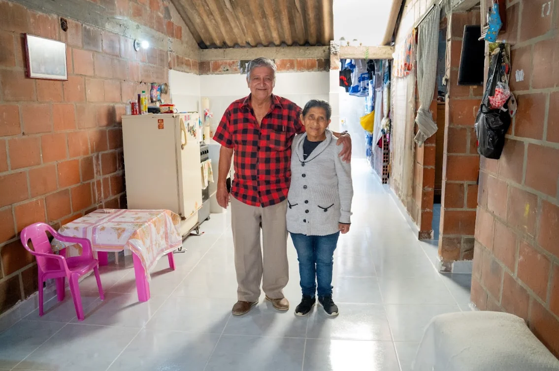 A 65 familias de Santa Rosa de Cabal la Gobernación de Risaralda les mejoró su vivienda