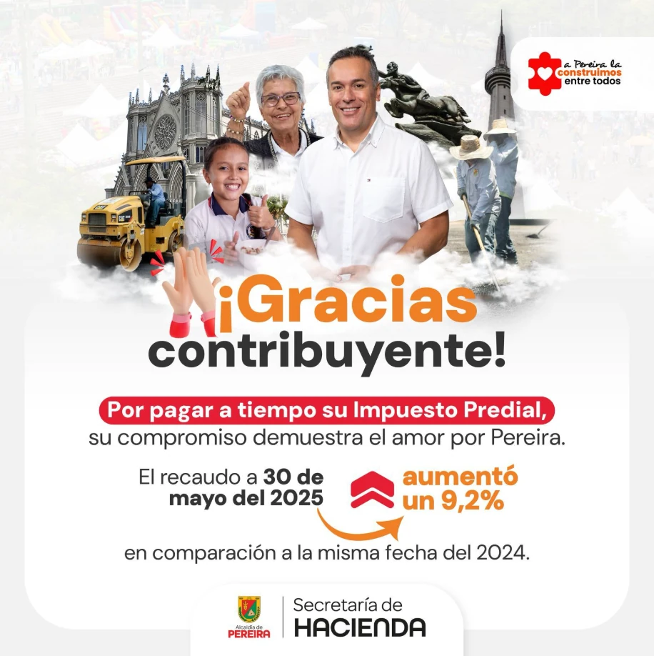 LOS PEREIRANOS LE ESTÁN CUMPLIENDO A LA CIUDAD