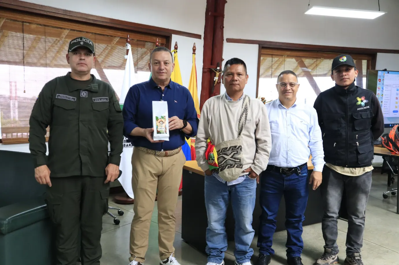 CARDER y comunidad indígena unen fuerzas para trabajar en conjunto