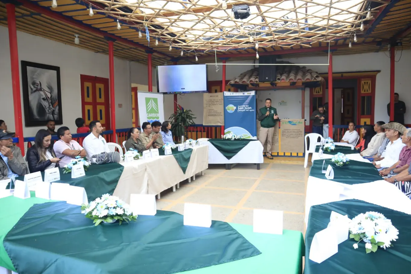 Encuentro Firma de Acuerdos Sociales para la  conservación en el DRMI Cuchilla del San Juan