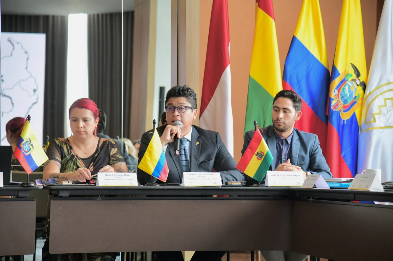 Colombia reafirma su compromiso con las Acciones Anticipatorias frente a escenarios de riesgo de desastres en la Subregión Andina
