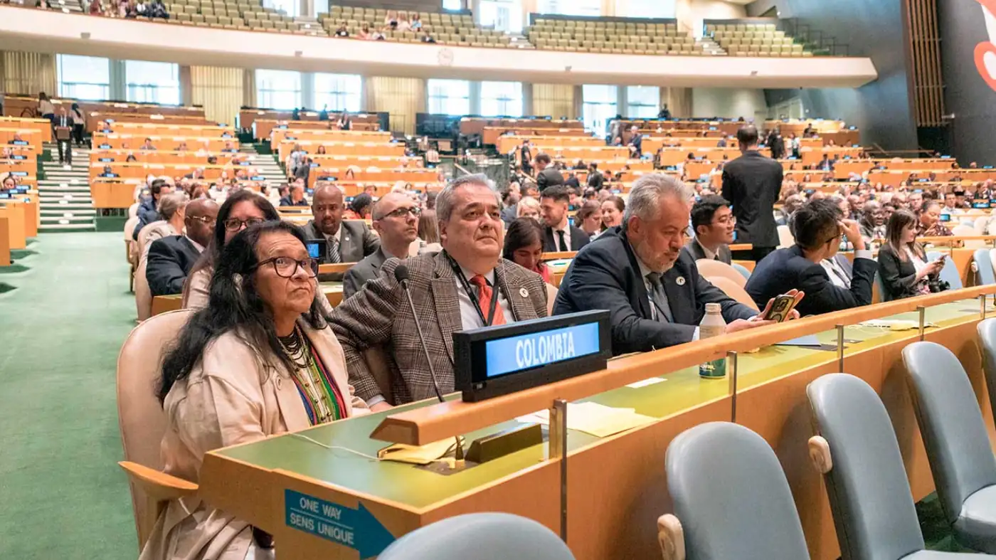 Misión de Colombia ante la ONU destaca el papel histórico de Colombia en el Consejo de Seguridad