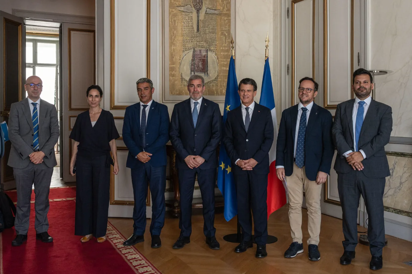 Clavijo y Valls creen que tienen una «oportunidad histórica» para subir las ayudas de la UE a las RUP