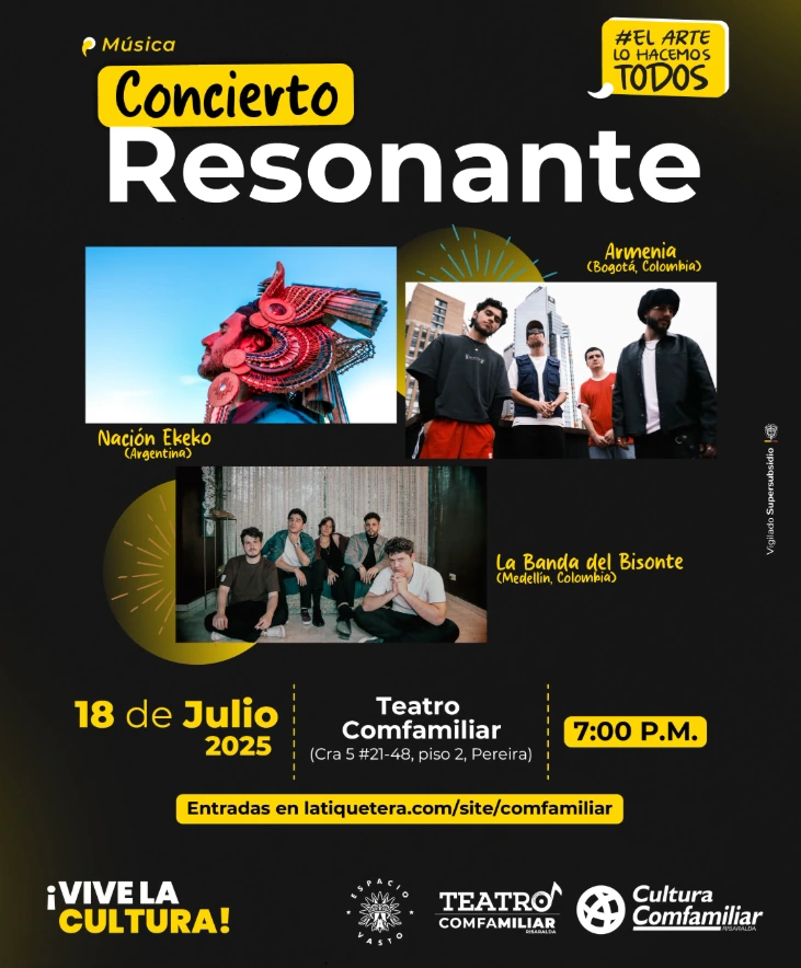 ¡Una noche vibrante llena de indie pop, rock alternativo y una fusión electroandina!