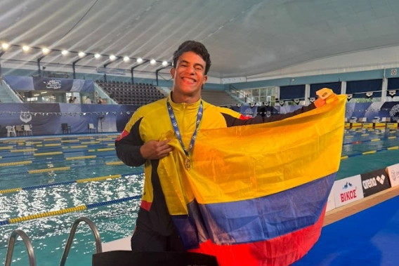 Risaralda se bañó en oro en el Mundial de Natación con Aletas, en Grecia