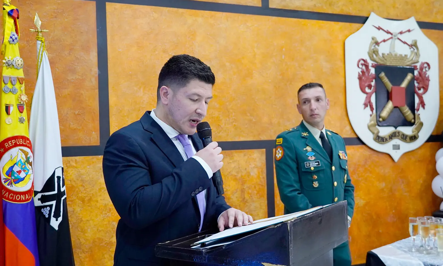 La Gobernación de Risaralda dio la bienvenida al nuevo comandante del Batallón San Mateo