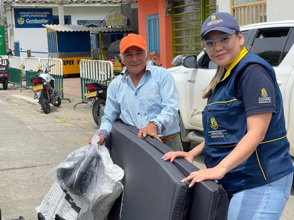 Gobernación de Risaralda brinda apoyo a familias afectadas por lluvias en Guática
