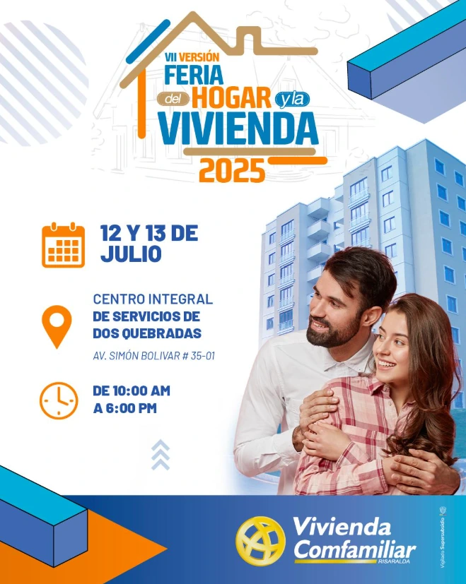 Llega la séptima versión de la Feria del Hogar y la Viviendade Comfamiliar Risaralda
