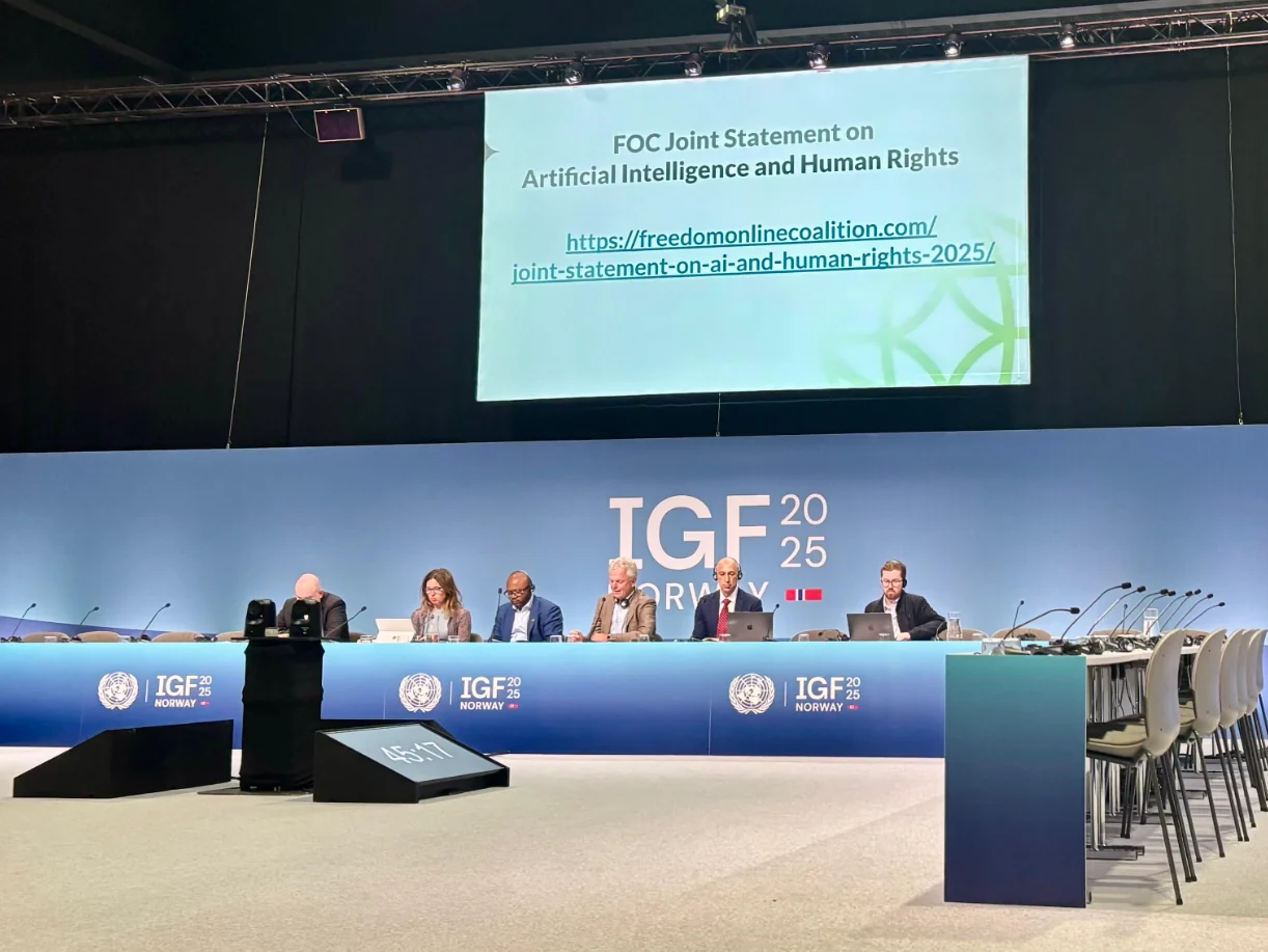 Colombia se suma a la Declaración Conjunta de 2025 sobre Inteligencia Artificial y Derechos Humanos, en el marco del Foro de Gobernanza de Internet