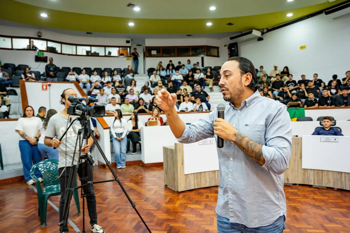 Más de 200 jóvenes participaron en el foro para la Participación Electoral Juvenil en Risaralda