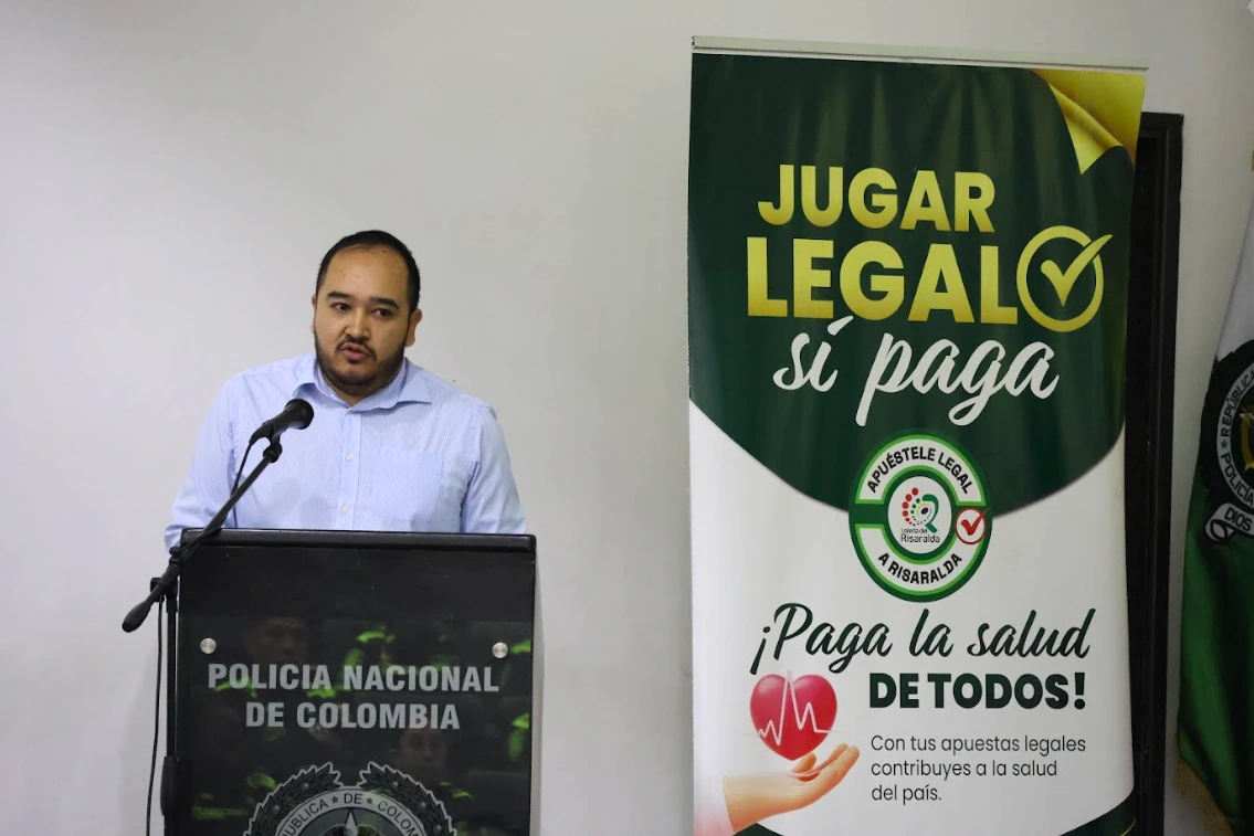 Lotería del Risaralda capacitó a la Policía en juegos de suerte y azar ilegales